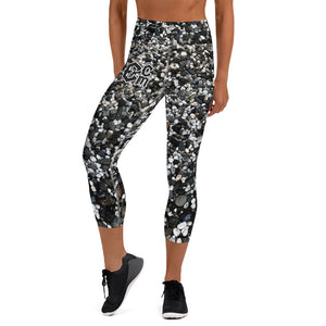 Suburban Camouflage Zoom Conference Capri Leggings