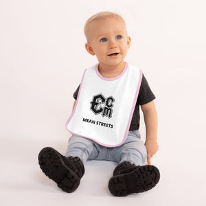 Mass Appeal Embroidered Baby Bib